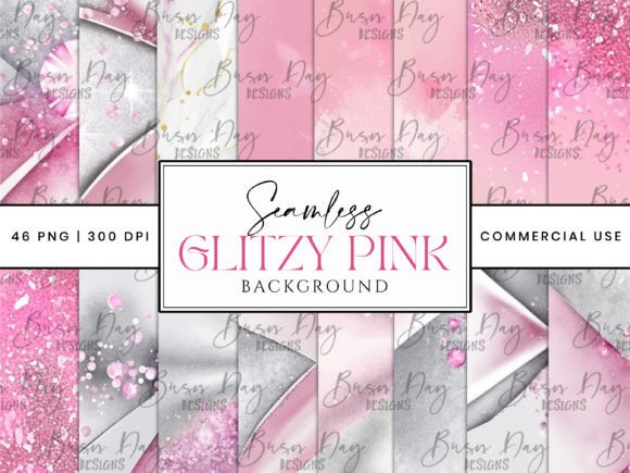 Download Seamless Glitzy Pink Background - Glitzy Collection